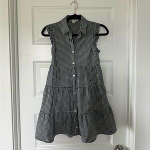 Monteau Los Angeles Gingham Dress